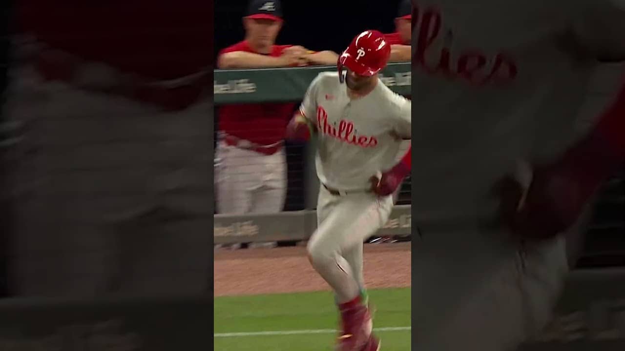 Bryce Harper has now hit MORE home runs with the Phillies (185) than the Nationals (184) ๐ณ