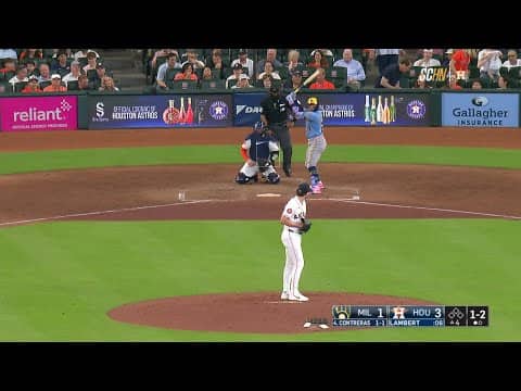 Milwaukee Brewers vs. Houston Astros | Full Game Highlights | ESPN MLB
