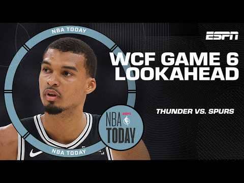 IT TAKES A VILLAGE to defeat the Spurs' POWERFUL defense ๐ฎโ๐จ Previewing WCF Game 6 | NBA Today