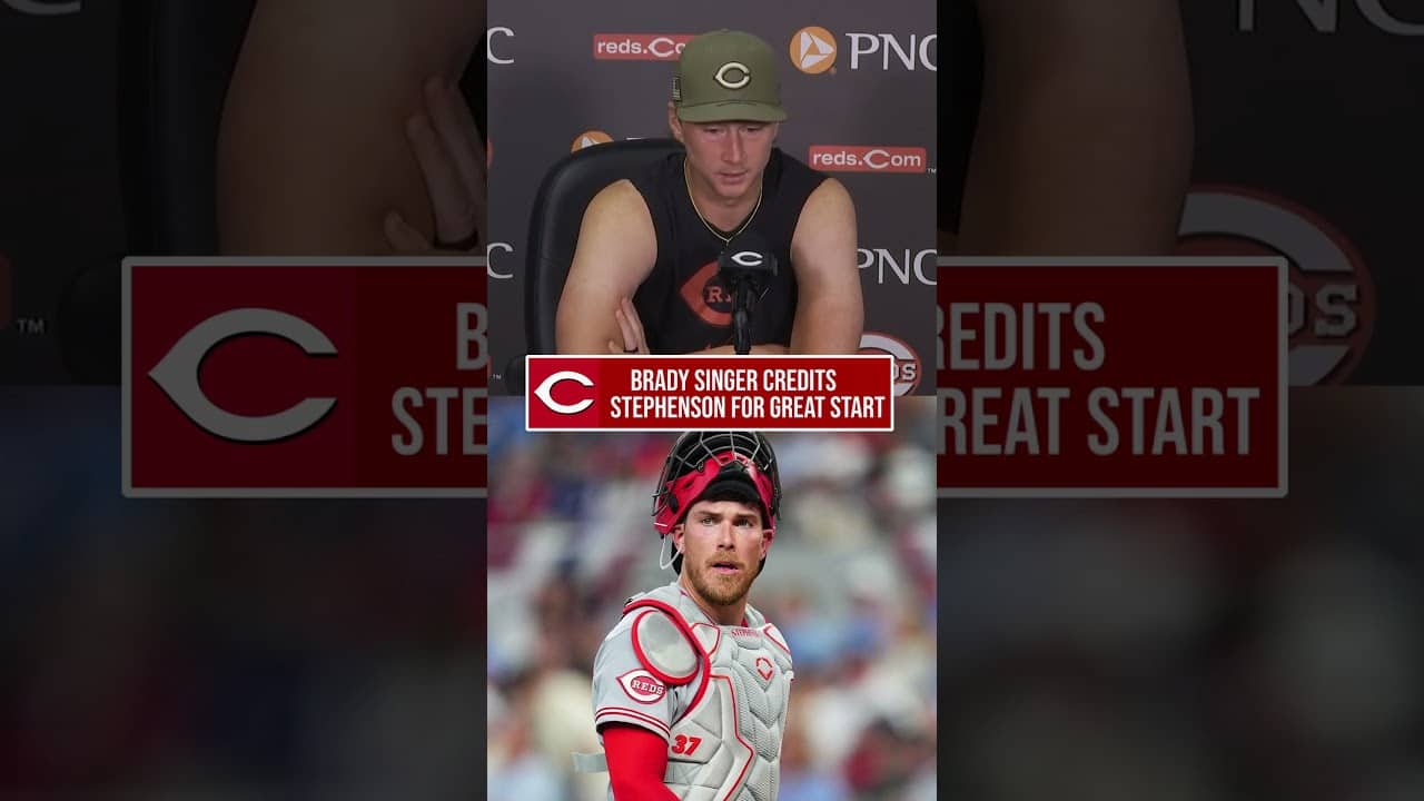 Brandy Singer Gives Credit To Tyler Stephenson For Best Start Of The Season #Reds