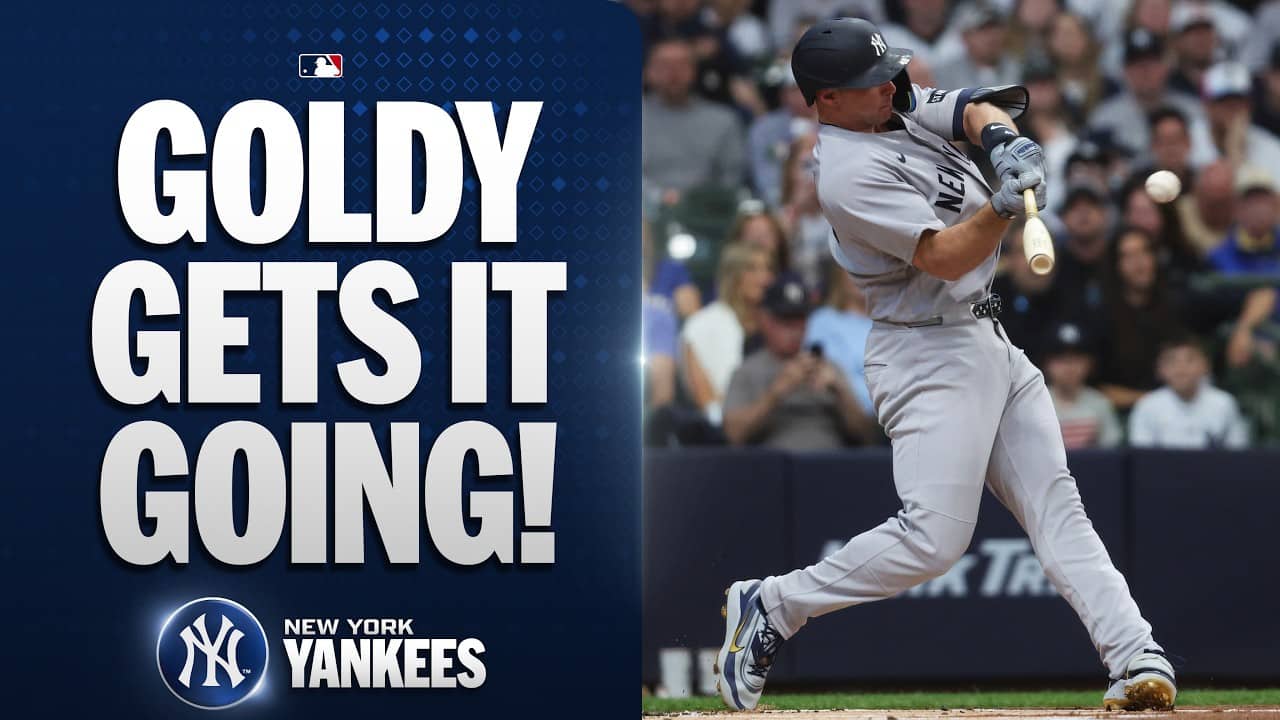 Paul Goldschmidt CRUSHES a LEADOFF HOMER for the Yankees! ๐ฅ | MLB Highlights