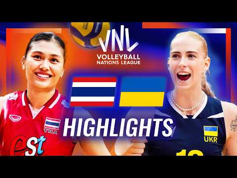 Thailand🇹🇭 vs. Ukraine🇺🇦 - Highlights | Week 2 | Women's VNL 2026