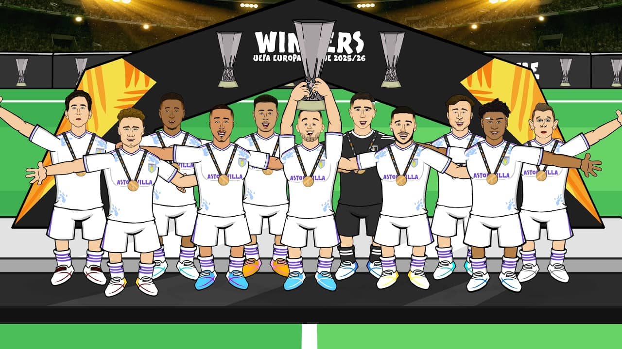 ASTON VILLA WIN THE EUROPA LEAGUE🏆 (Freiburg 0-3 Villa Final Highlights)