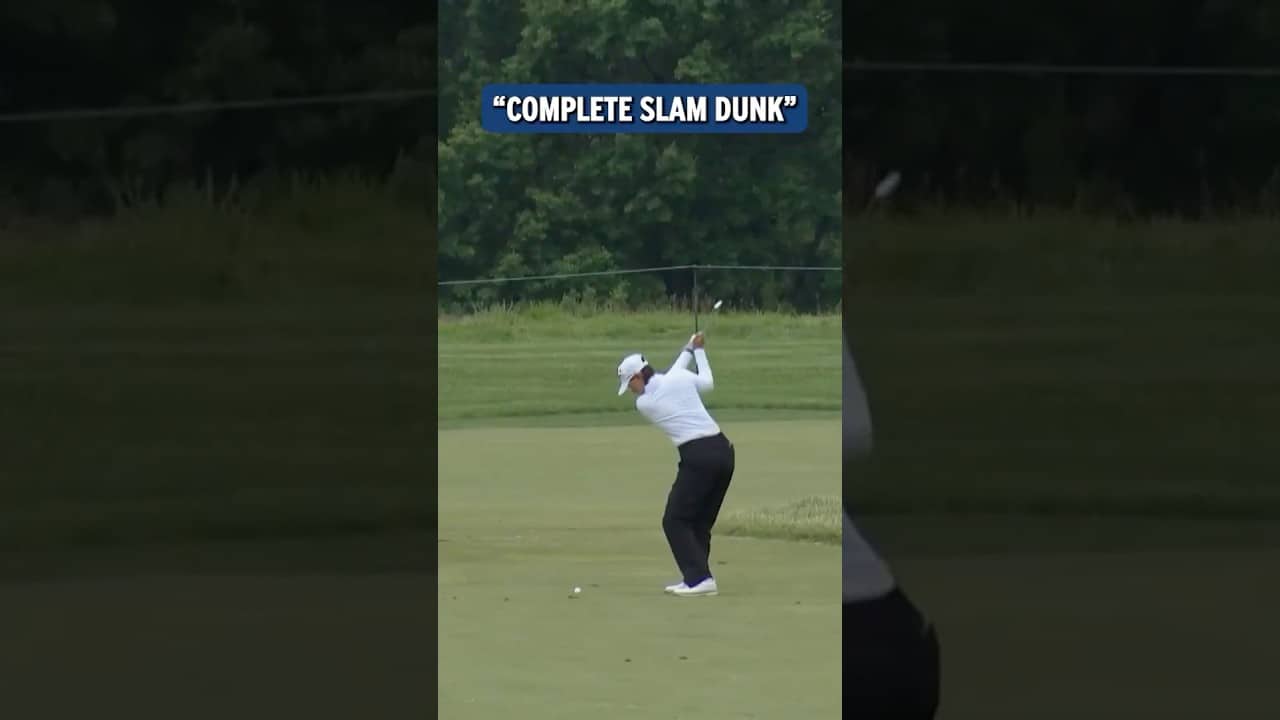 KumKang Park HOLES OUT FROM THE FAIRWAY! 🤯⛳