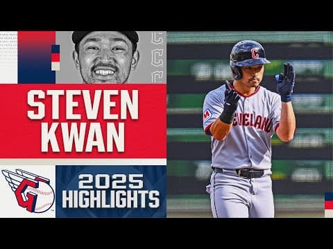 Steven Kwan and the Guardians made an improbable comeback in the AL Central! (2025 MLB highlights)
