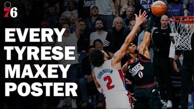 Tyrese Maxey Was POSTERIZING the Entire League