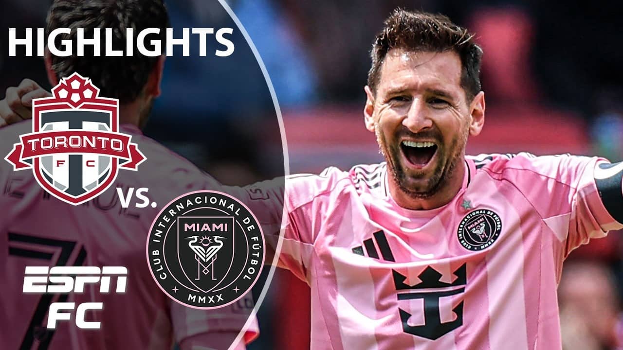 HISTORY FOR MESSI 🤩 Toronto vs. Inter Miami | MLS Highlights | ESPN FC