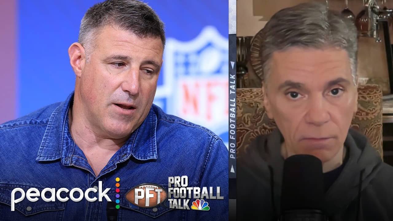 What to make of Mike Vrabel in contact with Patriots during draft | Pro Football Talk | NFL on NBC