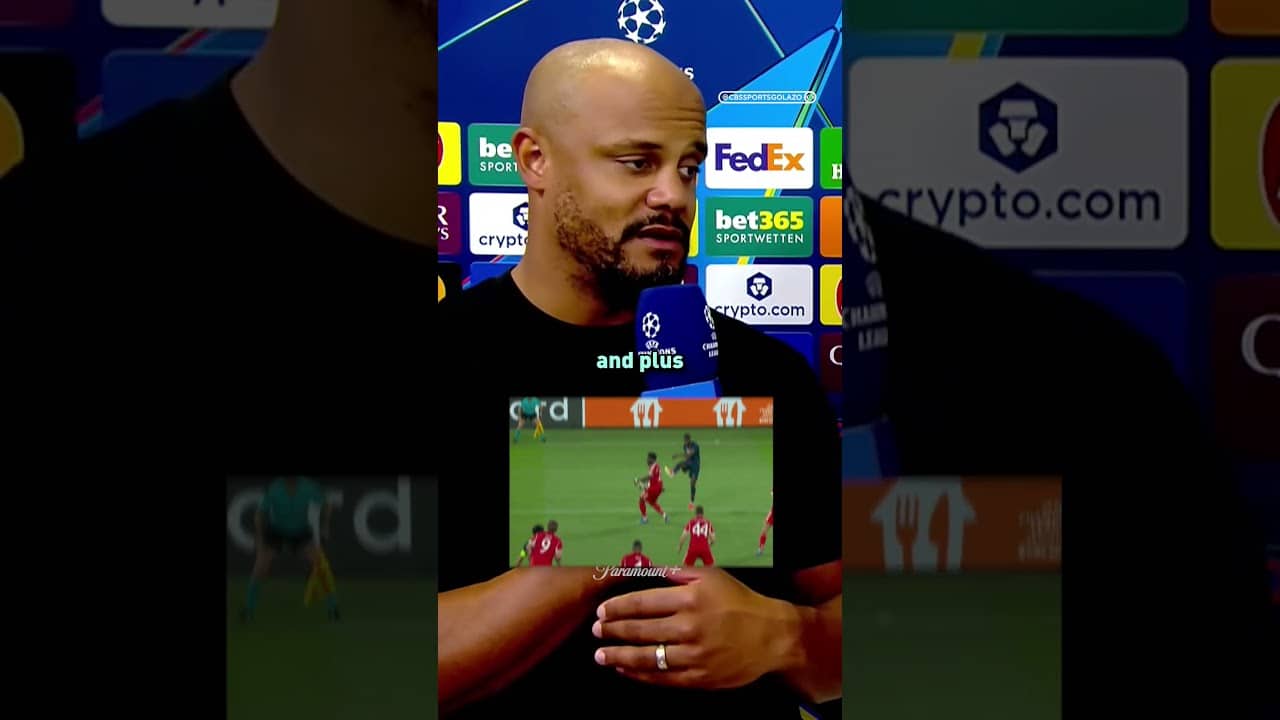 Vincent Kompany discusses the fine margins in Bayern Munich’s defeat to PSG 🗣️ #UCLToday