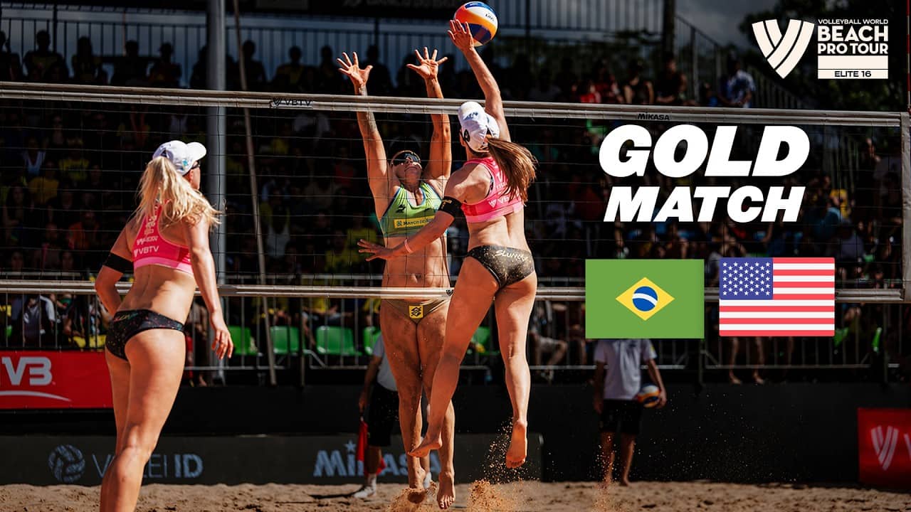 Gold Match - Carol/Rebecca π§π· vs. Cruz/Brasher πΊπΈ | BPT Brasilia 2025 - Elite