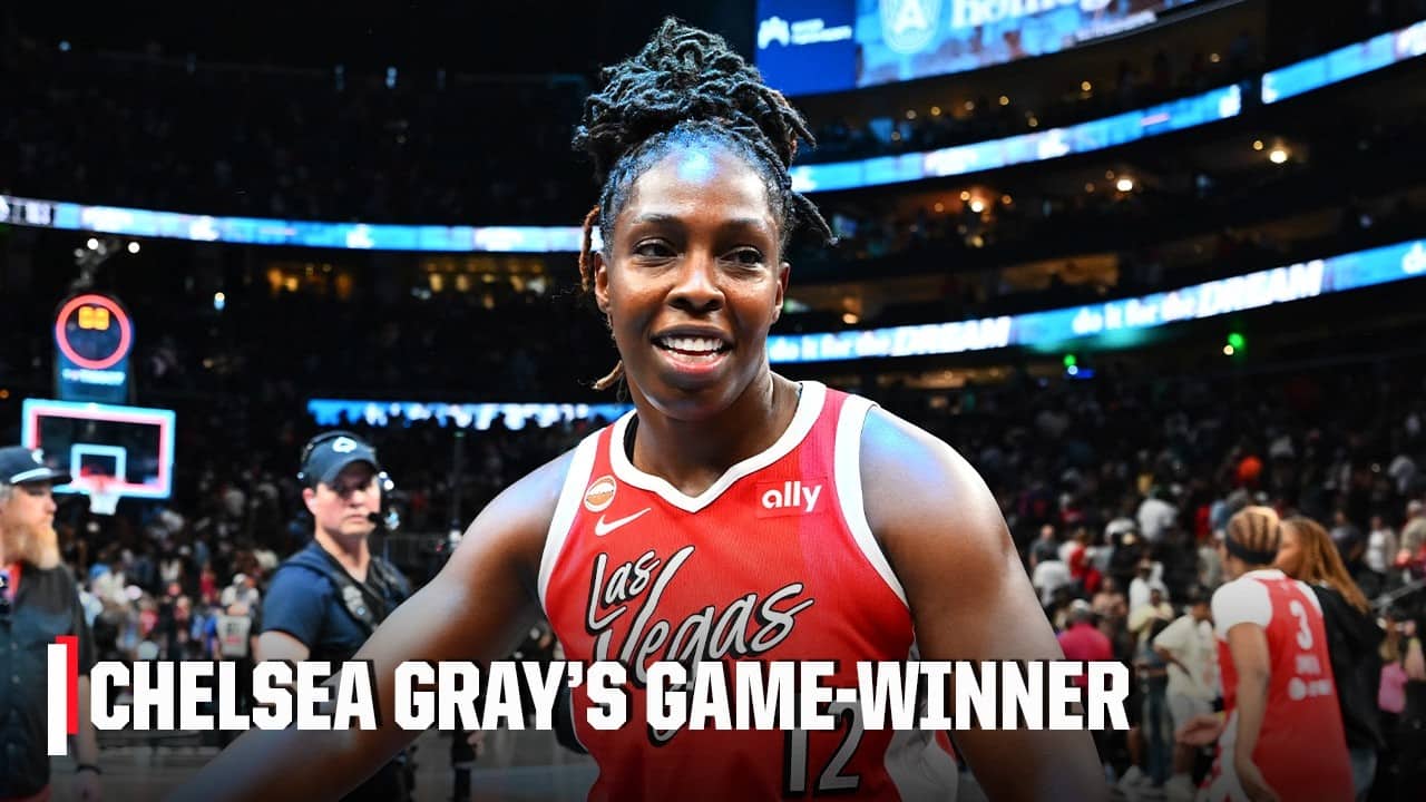 Chelsea Gray GAME-WINNING BUCKET š¤ Aces defeat Dream in the final seconds | WNBA on ESPN