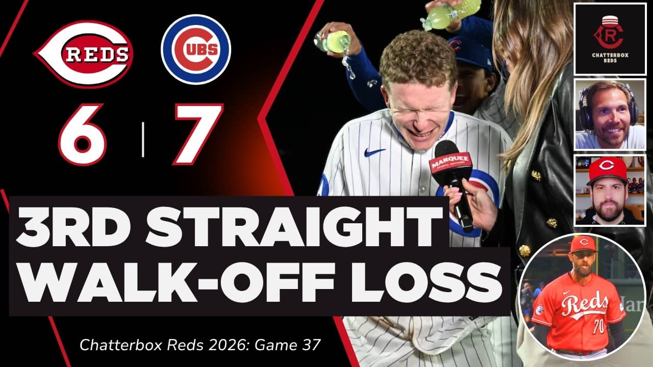 6-straight LOSSES. Walk-Off Walk DOOMS Cincinnati Reds vs Chicago Cubs | Live MLB Recap Highlights