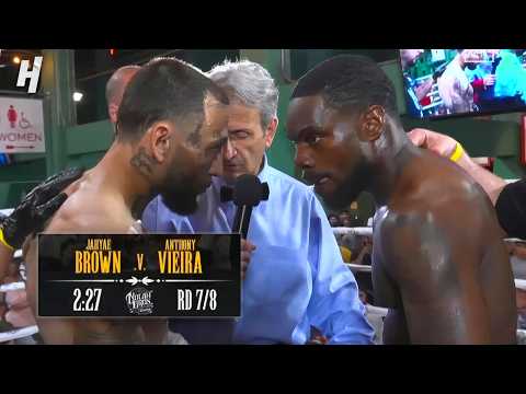 Jahyae Brown vs. Anthony Vieira - FULL FIGHT HIGHLIGHTS 😱🔥