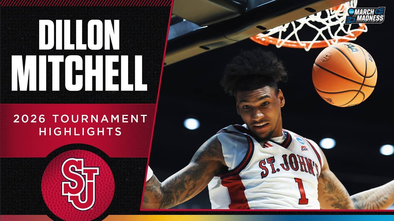 Dillon Mitchell 2026 NCAA tournament highlights