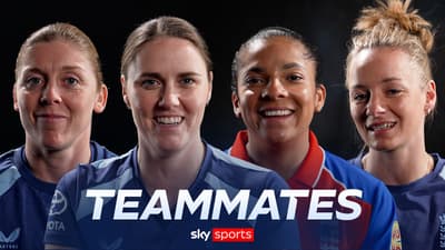"Lauren Bell is our dressing room DJ!" | Teammates with England Women's Cricket!