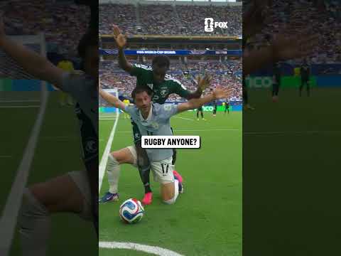 That's one way to shield the ball