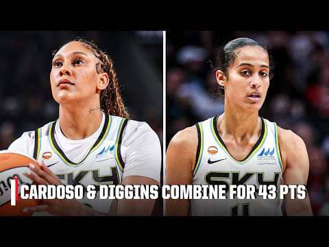 DYNAMIC DUO š„ | Kamilla Cardoso & Skylar Diggins Combine for 43 PTS | WNBA on ESPN