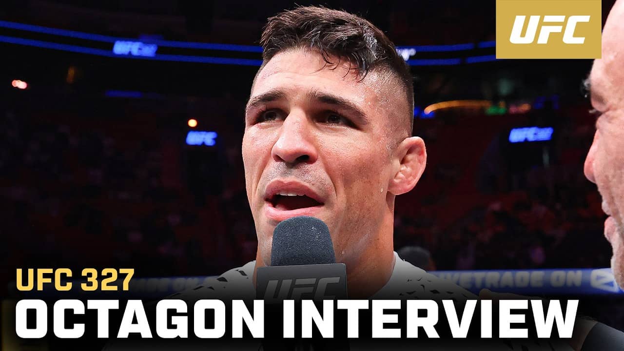 Vicente Luque Octagon Interview | UFC 327