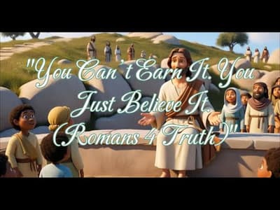 "You Can’t Earn It. You Just Believe It. (Romans 4 Truth)"