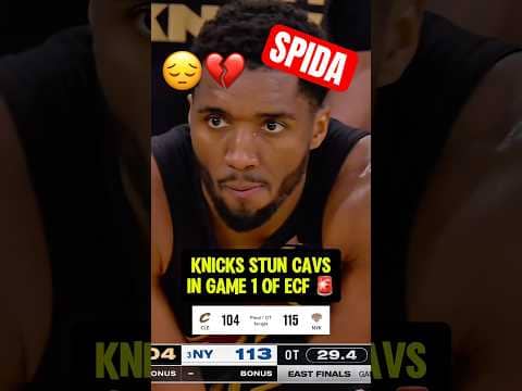 CAVS BLOW HUGE 4TH QTR LEAD IN GAME 1 L TO NY 🤯🤯