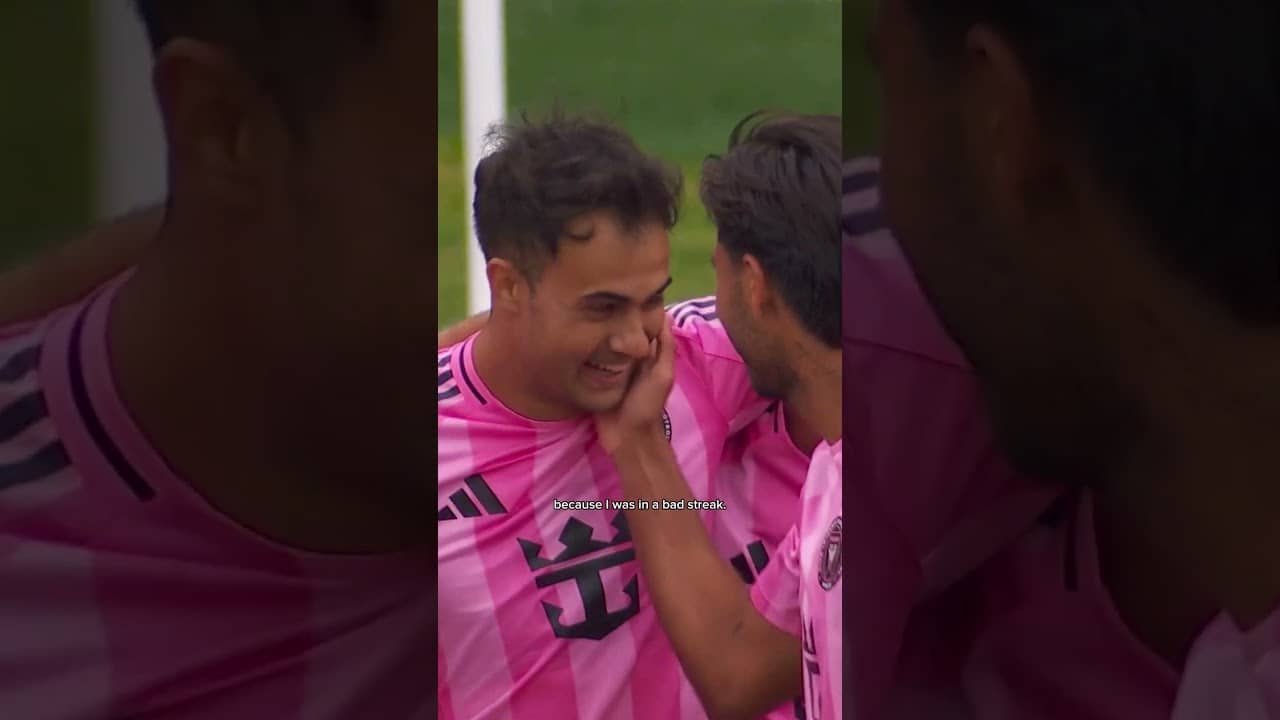 Sergio Reguilón sobre lo que significó este primer gol con Miami 🩷