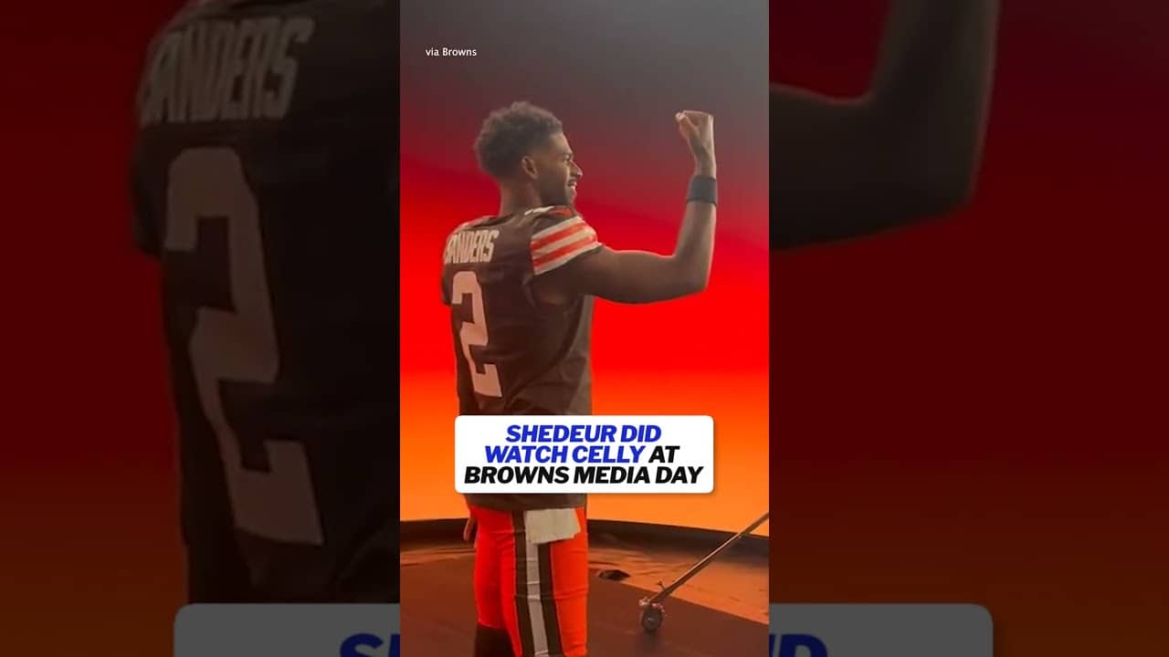 Shedeur Sanders is ready for Year 2 ⌚️ #nfl #browns #shedeursanders