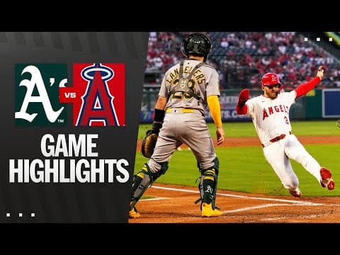 A's vs. Angels Game Highlights (9/5/25) | MLB Highlights