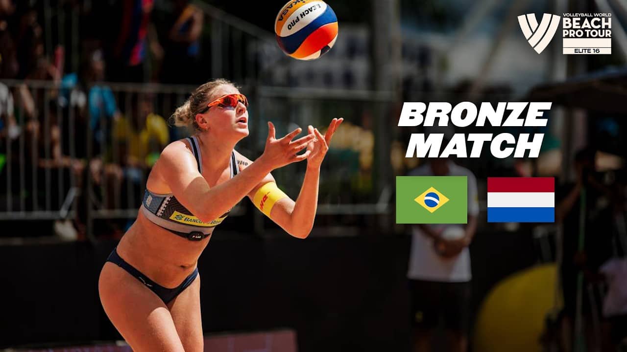 Ana Patrícia/Duda 🇧🇷 vs. van Driel/Bekhuis 🇳🇱 - Bronze Match | BPT Brasília 2025 - Elite