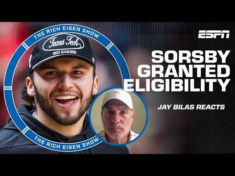 Jay Bilas is CONFIDENT Brendan Sorsby will NOT be able to play in 2026 | The Rich Eisen Show