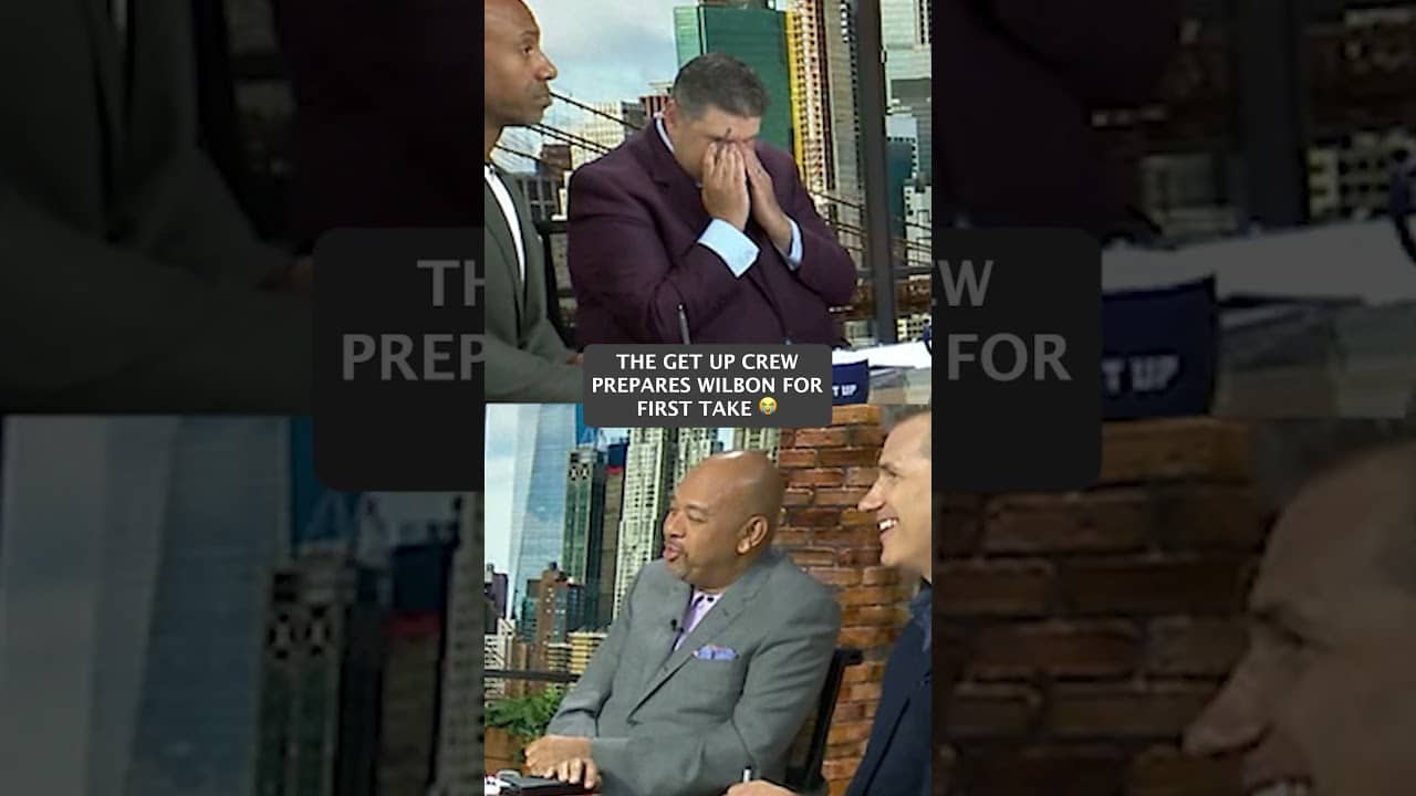 What is about to happen on First Take?! 😭