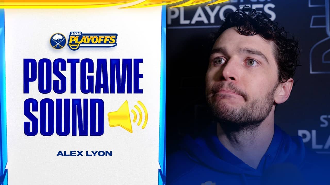 "They Played A Strong Game" | Alex Lyon After Game 3 Loss To Canadiens | Buffalo Sabres Playoffs