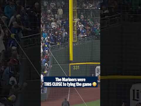 Dominic Canzone was INCHES away from tying the game 🤏