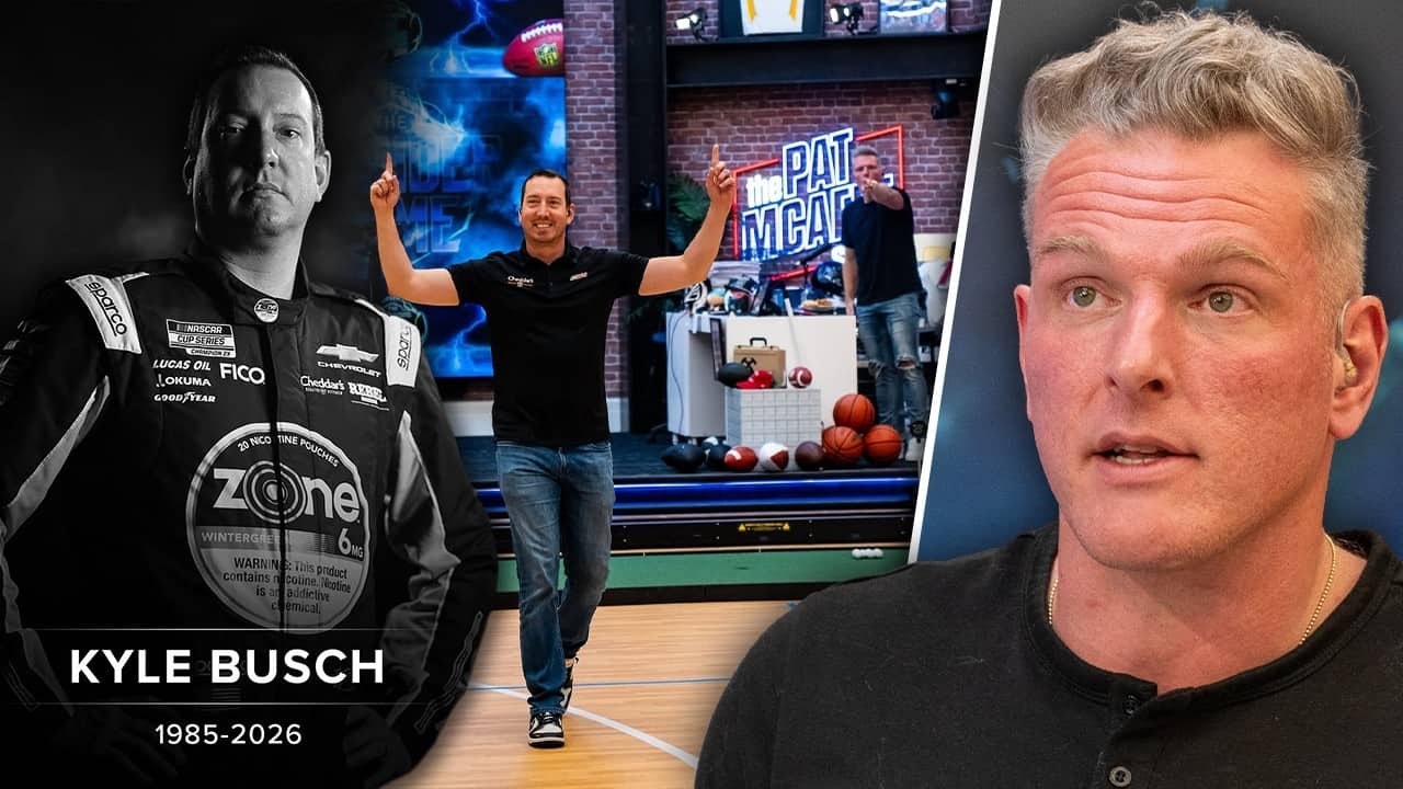 Pat McAfee Remembers His Friend Kyle Busch After His Passing