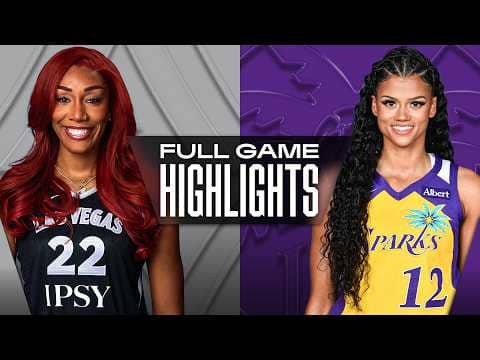 Las Vegas Aces vs. Los Angeles Sparks | FULL GAME HIGHLIGHTS | June 2, 2026