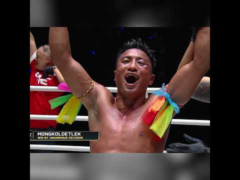 HE'S BACK πͺ Mongkoldetlek returns to ONE with a unanimous decision win over Ruslan Tuktarov!