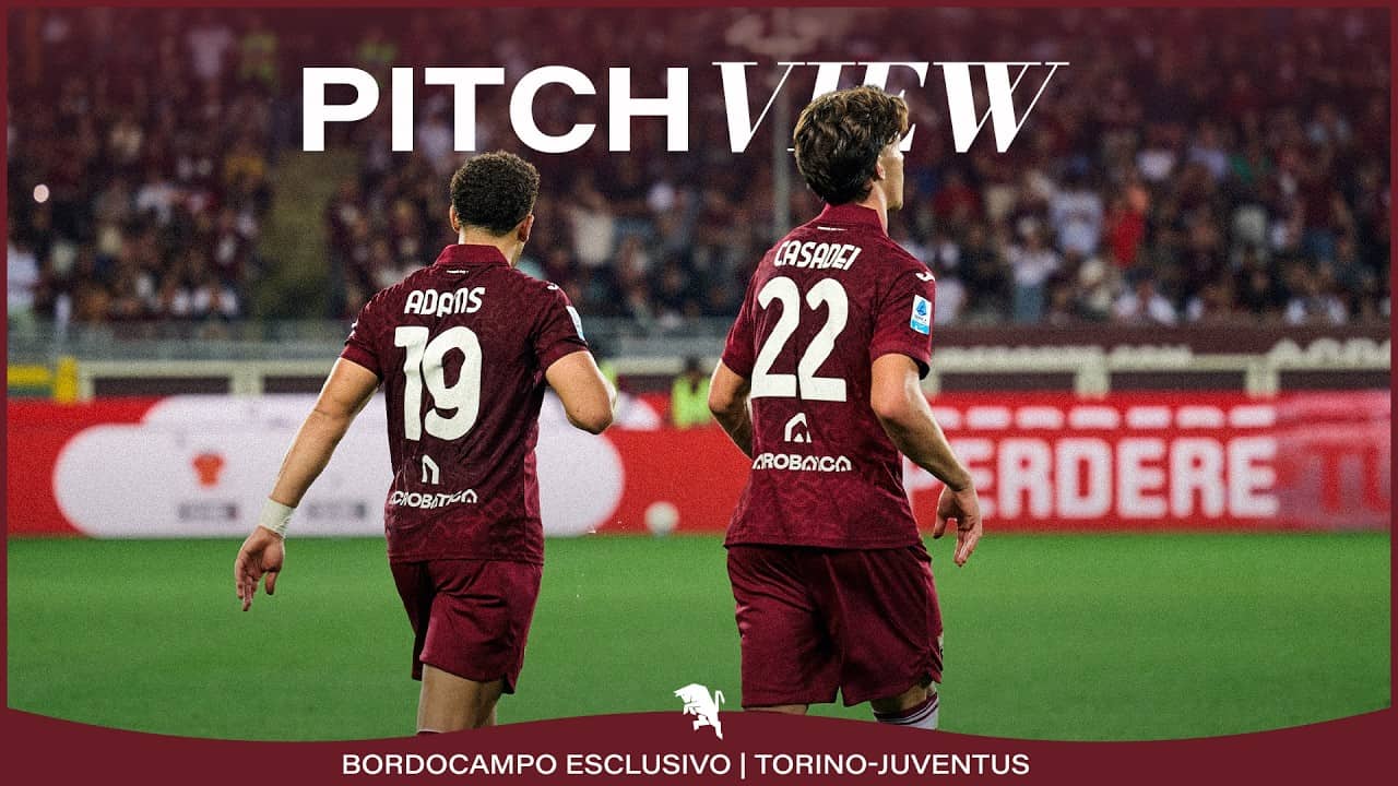 RIMONTA GRANATA NEL DERBY ❤️🔥🐂 | TORINO-JUVENTUS 2-2 | PITCHVIEW | SERIE A ENILIVE 2025/26