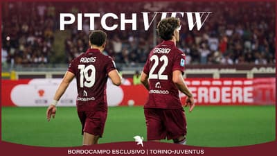 RIMONTA GRANATA NEL DERBY ❤️🔥🐂 | TORINO-JUVENTUS 2-2 | PITCHVIEW | SERIE A ENILIVE 2025/26