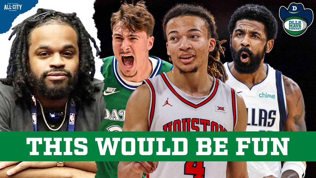 A Kingston Flemings-Cooper Flagg-Kyrie Irving Trio Would Be Highlight City 😲😲😲