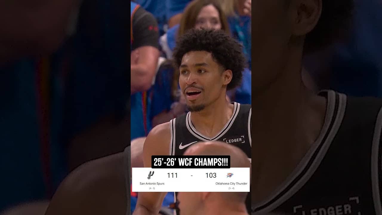 SERIES W! 😤 #nba #spurs #nbaplayoffs