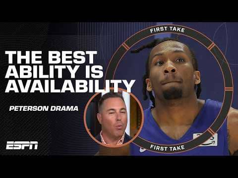 Darryn Peterson ONLY working out for the Wizards 🤨 Joe Fortenbaugh EVALUATES the drama | First Take