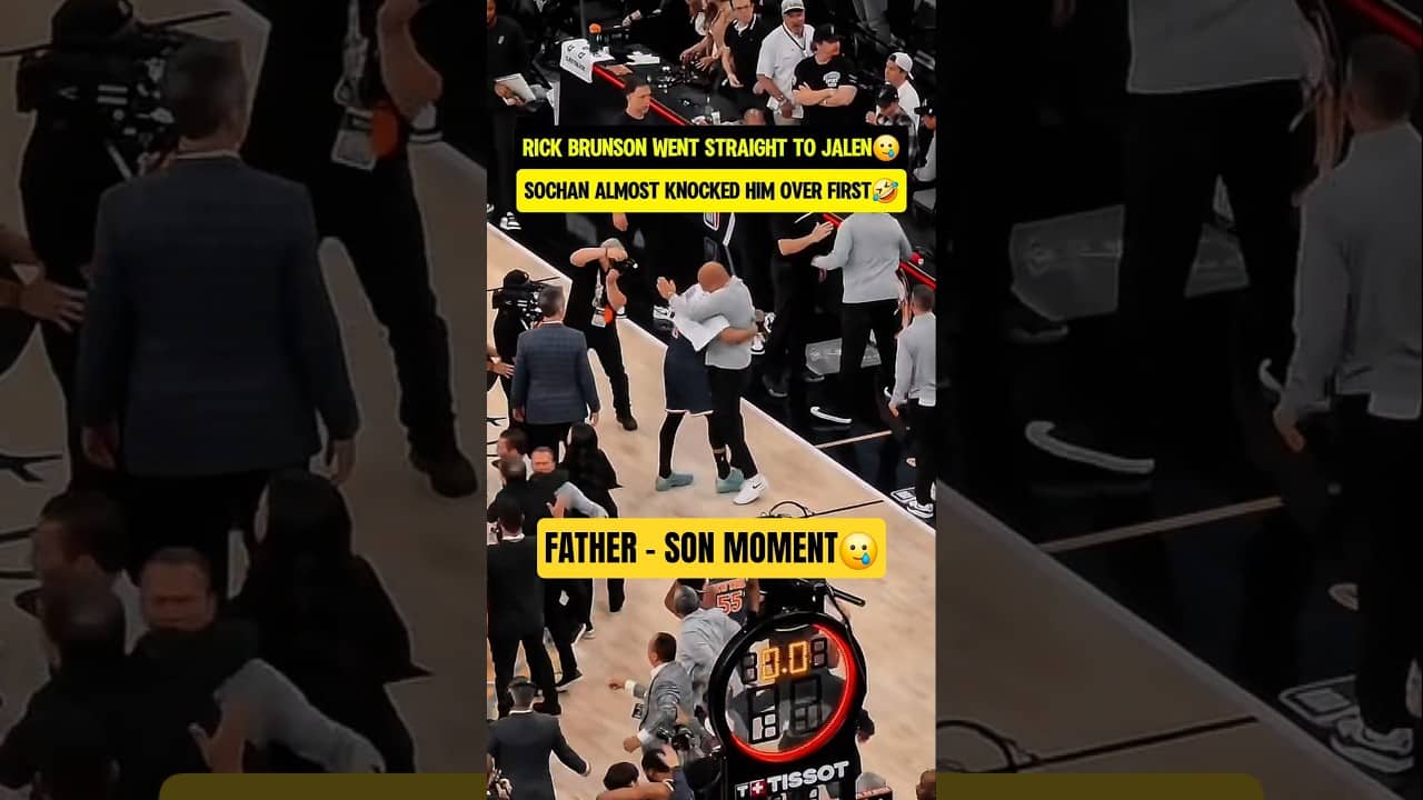Imagine winning with your Dad!🥲