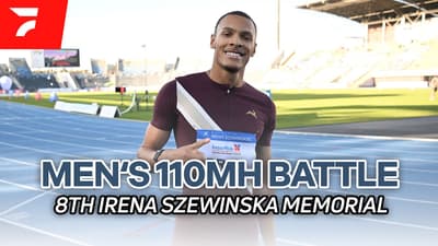 Jamal Britt 110mH Final Showdown Against Tough Field | Irena Szewinska Memorial