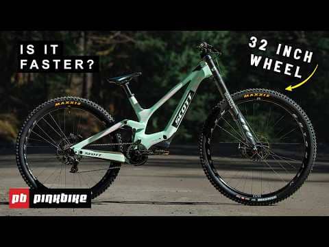 We Tested A 32" Wheel DH Bikes To See If It Would Make You Faster