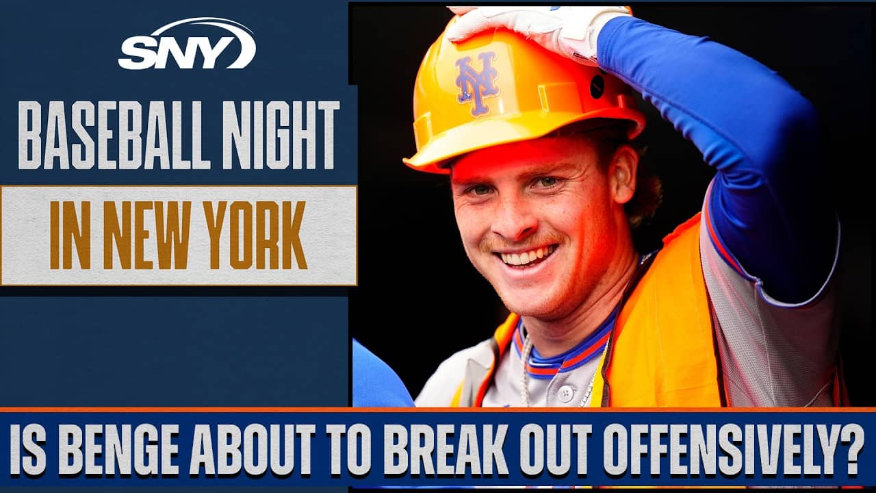 Is Carson Benge starting to find his offensive rhythm for the Mets? | Baseball Night in NY