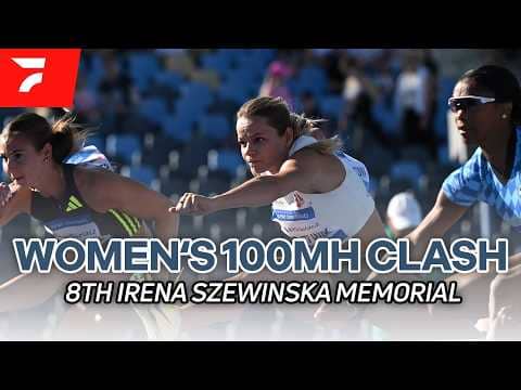 Alaysha Johnson Races 100mH Final in Bydgoszcz | 8th Irena Szewinska Memorial