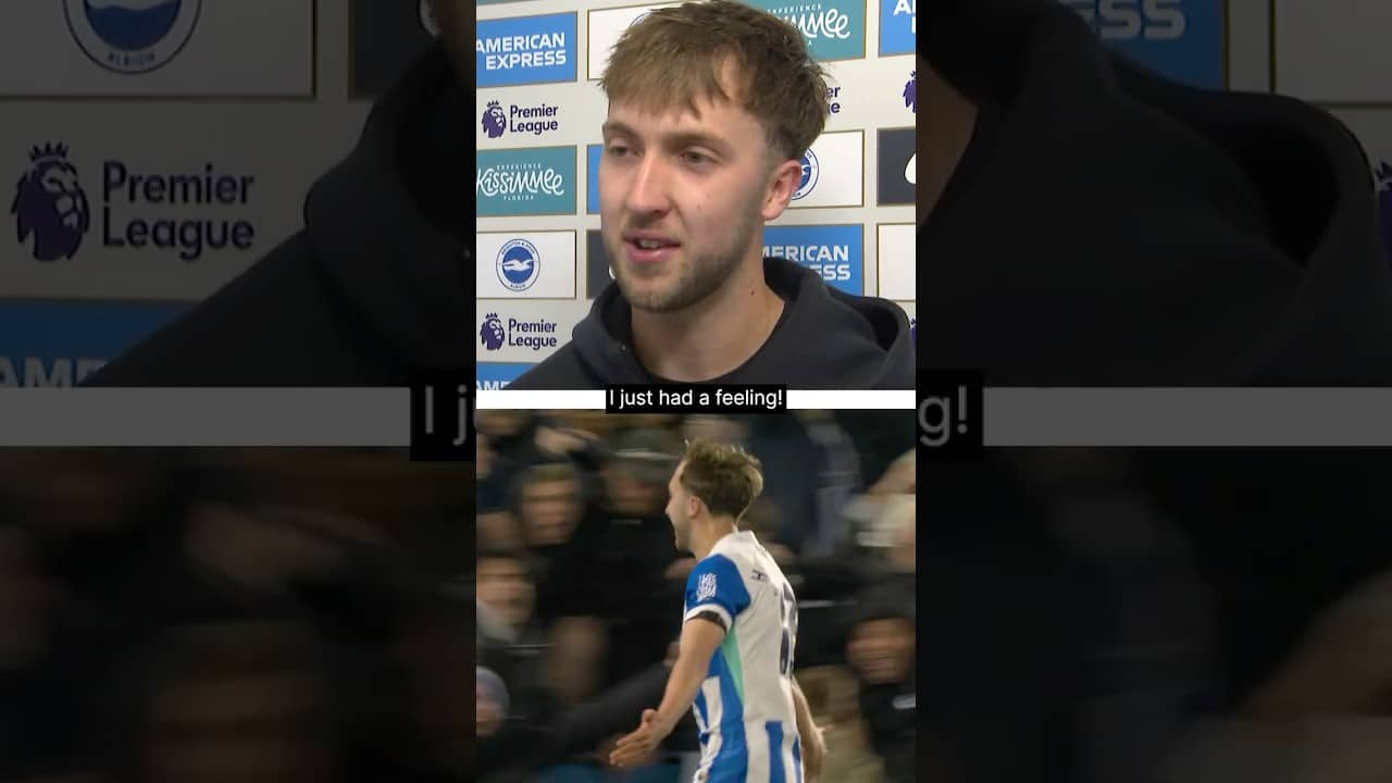 Hinshelwood's goal prediction ๐ #jackhinshelwood #brightonandhovealbion