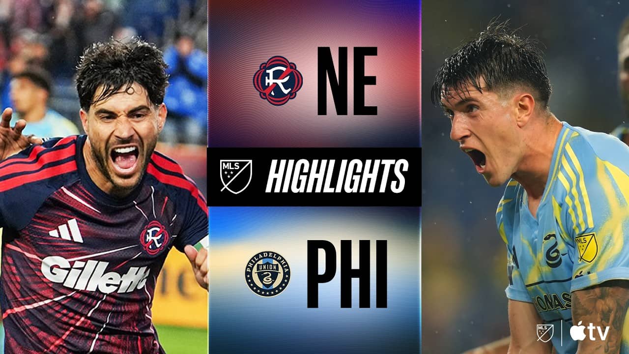 New England Revolution vs. Philadelphia Union | Full Match Highlights | Late Game Stunner!