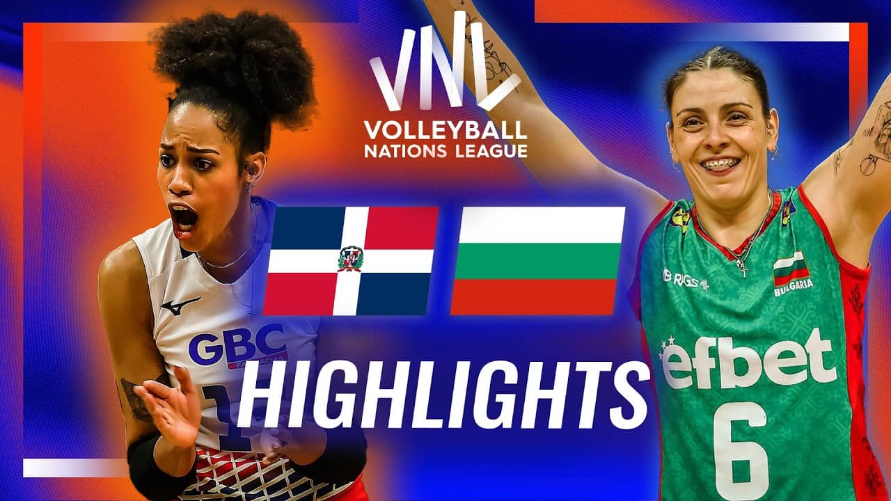 Dominican Republic π©π΄ vs. Bulgaria π§π¬ - Highlights | Week 1 | Women's VNL 2026