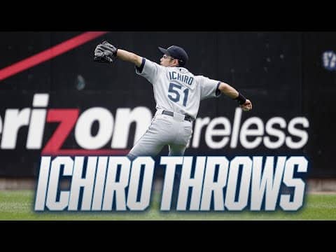 24 minutes of Ichiro throwing out baserunners | イチローハイライト