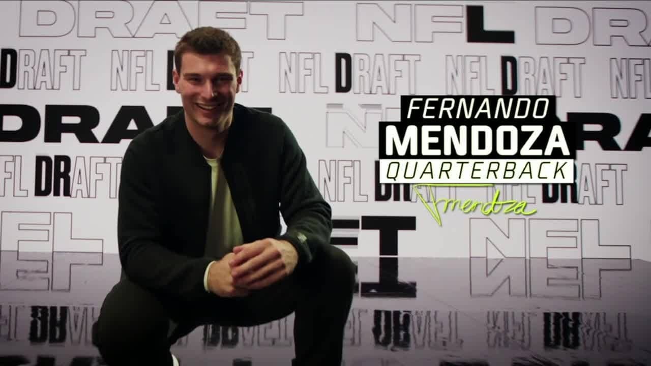 Fernando Mendoza becomes No. 1 pick to Raiders after Indiana Hoosiers success š | 2026 NFL Draft